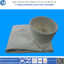 Nonwoven Nadel gelocht Filter Wasser und Öl abweisend PPS und PTFE Zusammensetzung Staub Filterbeutel für Industrie